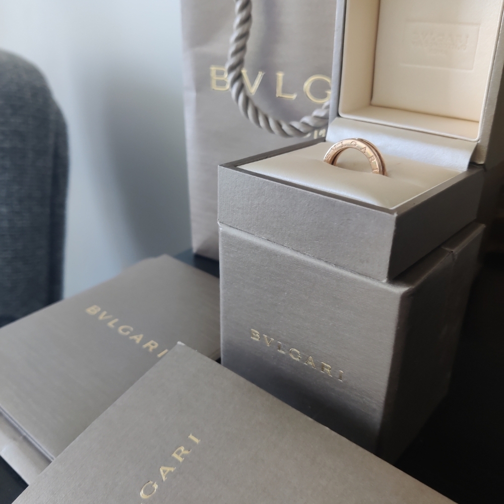 Bvlgari Rose Gold Ring
